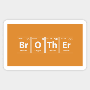 Brother (Br-O-Th-Er) Periodic Elements Spelling Sticker